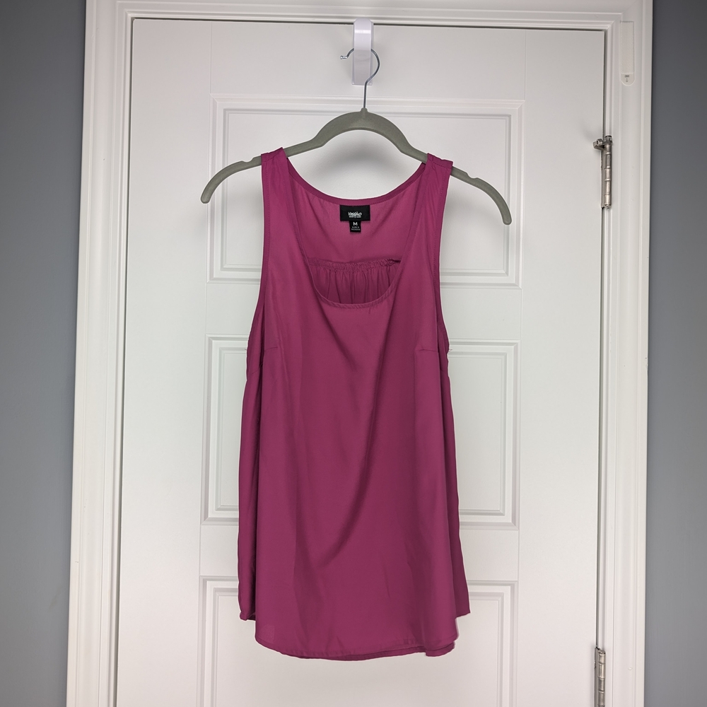 Mossimo Supply Co Pink Relaxed Tank Top